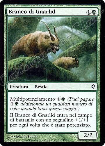 101 / 145 Branco di Gnarlid comune (IT) -NEAR MINT-
