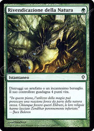 108 / 145 Rivendicazione della Natura comune (IT) -NEAR MINT-