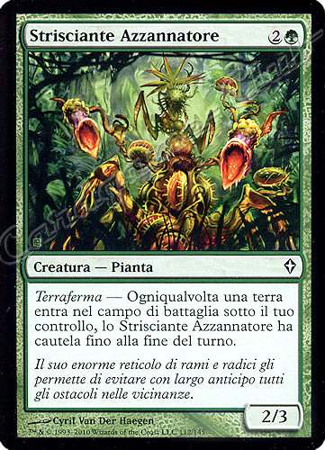 112 / 145 Strisciante Azzannatore comune (IT) -NEAR MINT-