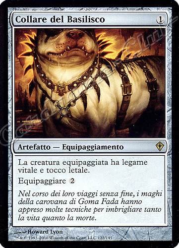 122 / 145 Collare del Basilico rara (IT) -NEAR MINT-