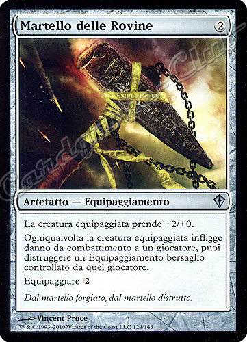 124 / 145 Martello delle Rovine non comune (IT) -NEAR MINT-