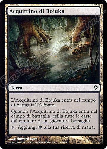 132 / 145 Acquitrino di Bojuka comune (IT) -NEAR MINT-