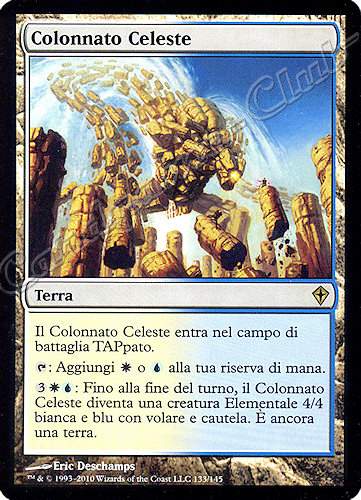 133 / 145 Colonnato Celeste rara (IT) -NEAR MINT-