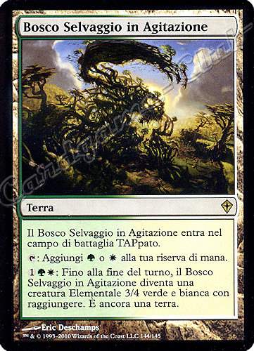 144 / 145 Bosco Selvaggio in Agitazione rara (IT) -NEAR MINT-