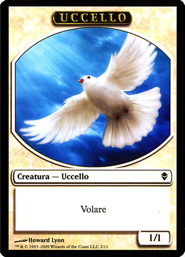 02 / 11 Uccello comune -NEAR MINT-