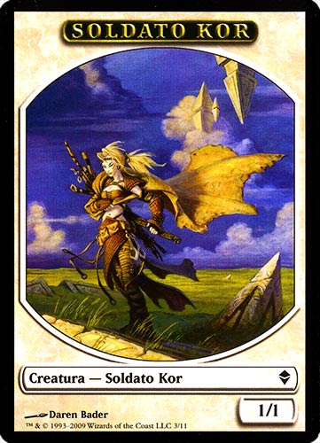 03 / 11 Soldato Kor comune -NEAR MINT-