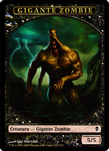 07 / 11 Gigante Zombie comune -NEAR MINT-