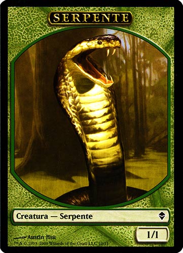 10 / 11 Serpente comune -NEAR MINT-