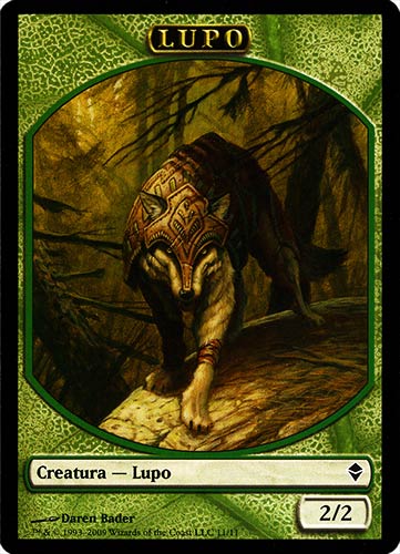 11 / 11 Lupo comune -NEAR MINT-