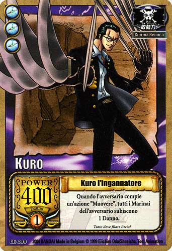 CE-C09 Kuro l'ingannatore rara foil -NEAR MINT-