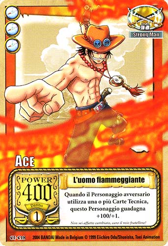 CE-C18 L'uomo fiammeggiante comune -NEAR MINT-