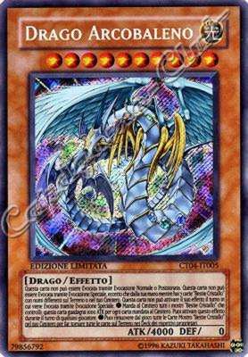 CT04-IT005 Drago Arcobaleno rara segreta Edizione Limitata (IT) -NEAR MINT-