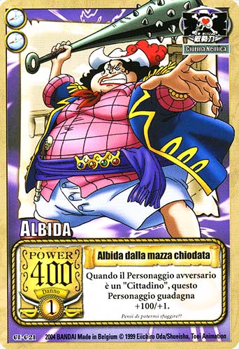 CE-C21 Albida dalla mazza chiodata comune -NEAR MINT-