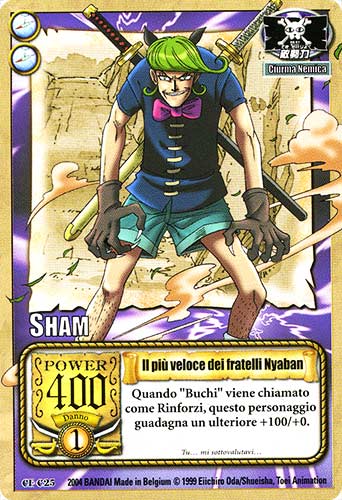 CE-C25 Il piu' veloce dei fratelli Nyaban comune -NEAR MINT-