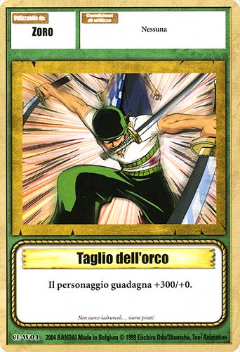 CE-W04 Taglio dell'orco comune -NEAR MINT-