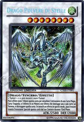 CT05-IT001 Drago Polvere di Stelle rara segreta Edizione Limitata (IT) -PLAYED-