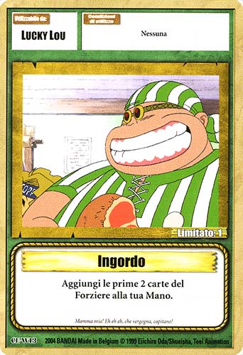 CE-W13 Ingordo comune -NEAR MINT-