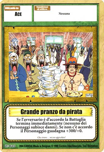 CE-W15 Grande pranzo da pirata comune -NEAR MINT-