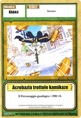 CE-W21 Acrobazia trottole kamikaze comune -NEAR MINT-