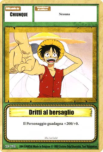 CE-W27 Dritti al bersaglio comune -NEAR MINT-