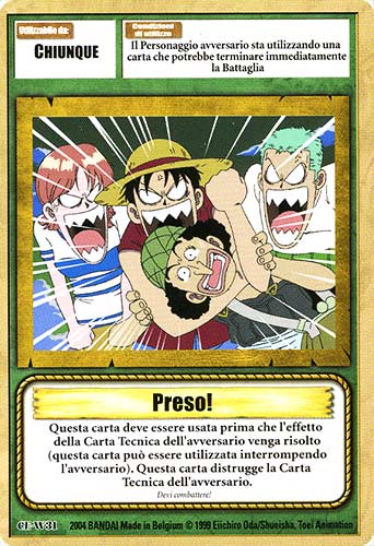 CE-W31 Preso! comune -NEAR MINT-