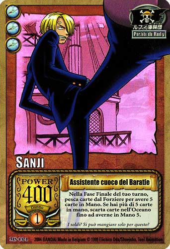 MS-C04 Assistente cuoco del Baratie rara foil -NEAR MINT-