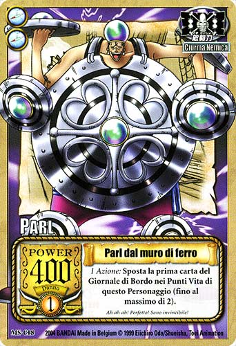 MS-C18 Parl dal muro di ferro comune -NEAR MINT-