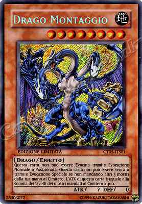 CT05-ITS01 Drago Montaggio rara segreta Edizione Limitata (IT) -NEAR MINT-