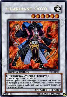 CT05-ITS03 Guardiano Goyo rara segreta Edizione Limitata (IT) -NEAR MINT-