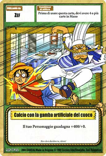 MS-W22 Calcio con la gamba artificiale del cuoco comune -NEAR MINT-