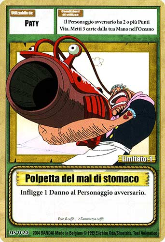 MS-W23 Polpetta del mal di stomaco comune -NEAR MINT-