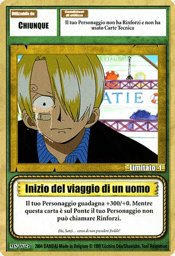 MS-W27 Inizio del viaggio di un uomo comune -NEAR MINT-