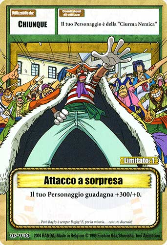 MS-W33 Attacco a sorpresa comune -NEAR MINT-