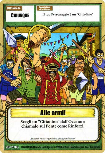 MS-W34 Alle armi! comune -NEAR MINT-