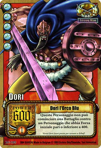 RG-C03 Dori l'Orco Blu rara foil -NEAR MINT-