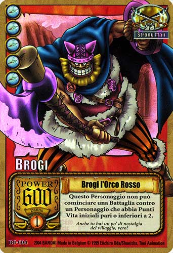 RG-C04 Brogi l'Orco Rosso rara foil -NEAR MINT-