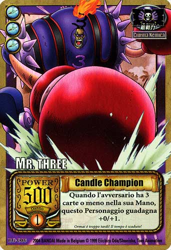 RG-C06 Candle Champion rara foil -NEAR MINT-