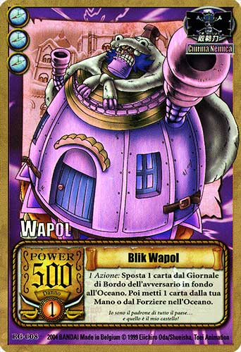 RG-C08 Blik Wapol rara foil -NEAR MINT-