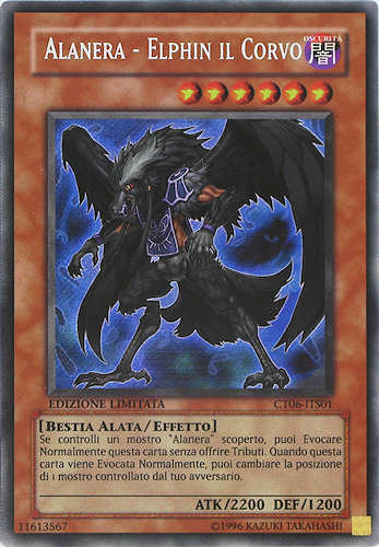 CT06-ITS01 Alanera - Elphin il Corvo rara segreta Edizione Limitata (IT) -NEAR MINT-