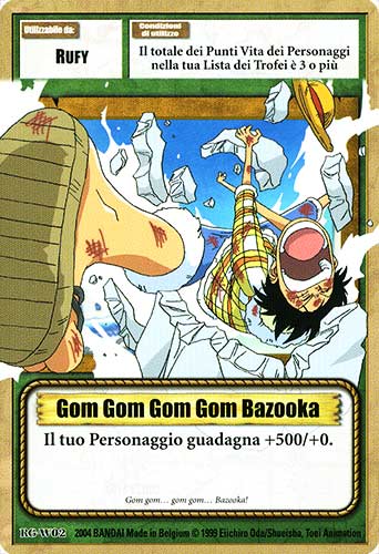 RG-W02 Gom Gom Gom Gom Bazooka comune -NEAR MINT-