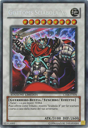 CT06-ITS04 Gottoms Sciabola-XX rara segreta Edizione Limitata (IT) -NEAR MINT-