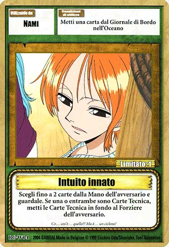 RG-W04 Intuito innato comune -NEAR MINT-