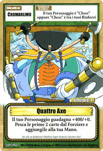 RG-W24 Quattro Axe comune -NEAR MINT-