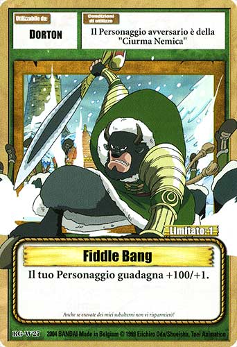 RG-W27 Fiddle Bang comune -NEAR MINT-