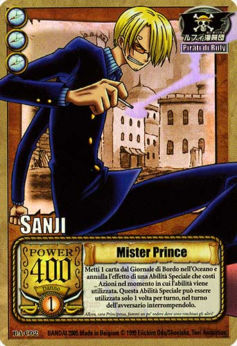 BA-C02 Mister Prince rara foil -NEAR MINT-