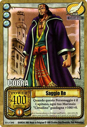 BA-C06 Saggio Re rara foil -NEAR MINT-