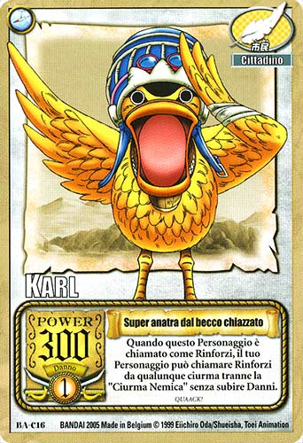 BA-C16 Super anatra dal becco chiazzato comune -NEAR MINT-