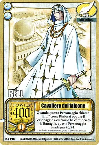 BA-C18 Cavaliere del falcone comune -NEAR MINT-