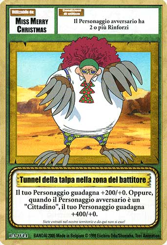 BA-W14 Tunnel della talpa nella zona del battitore comune -NEAR MINT-