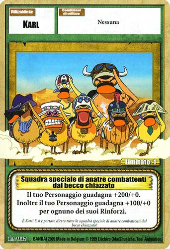 BA-W17 Squadra speciale di anatre combattenti dal becco chiazzato comune -NEAR MINT-